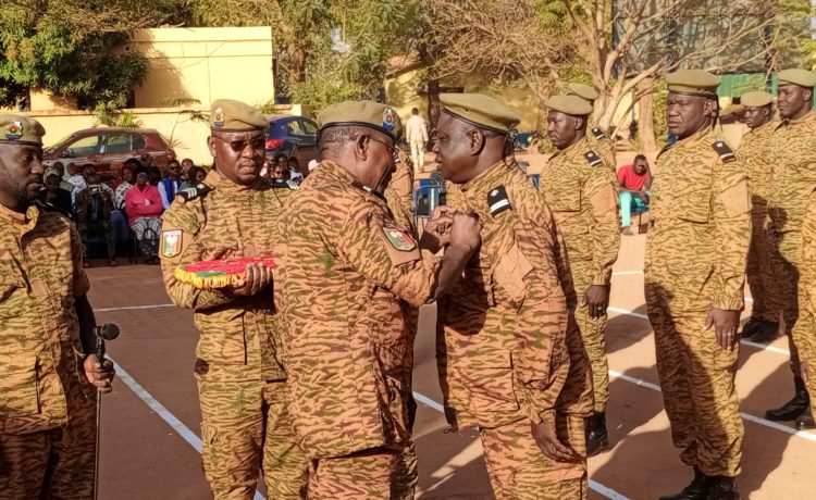 Décoration Exceptionnelle pour 287 Gendarmes à Ouagadougou