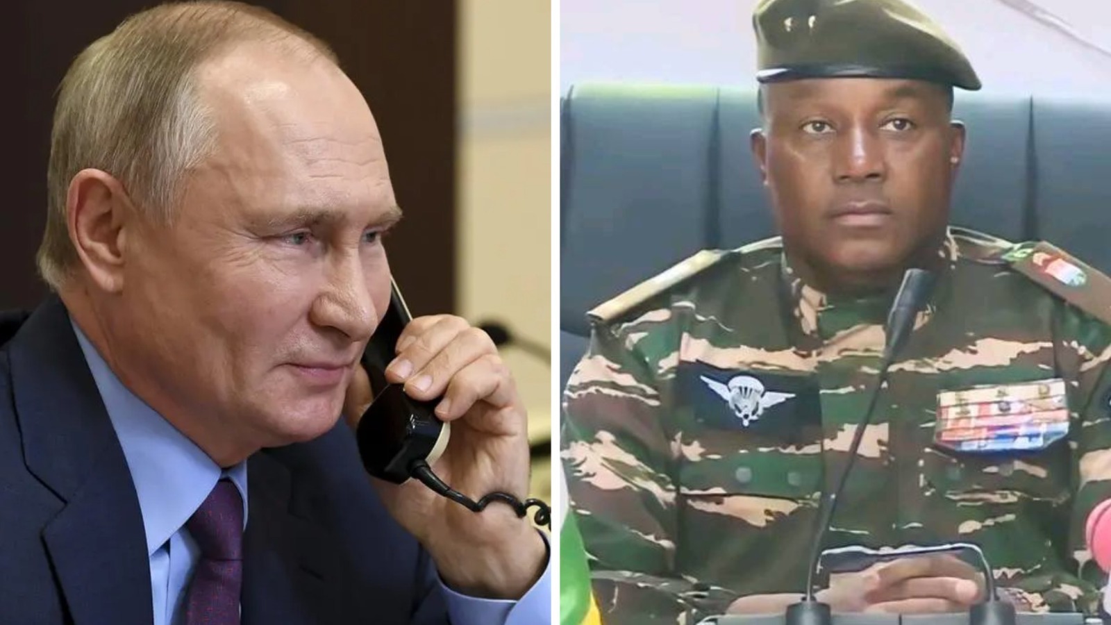 Renforcement des liens sécuritaires entre le Niger et la Russie : Entretien téléphonique entre Tiani et Poutine