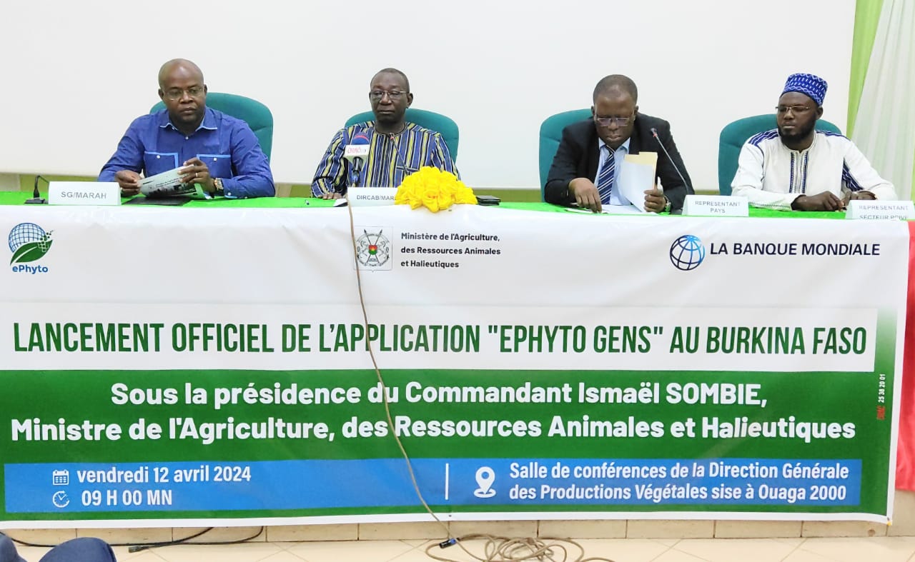 Révolution agricole au Burkina Faso : Lancement de la pateforme ePhyto pour une certification plus rapide et sécurisée