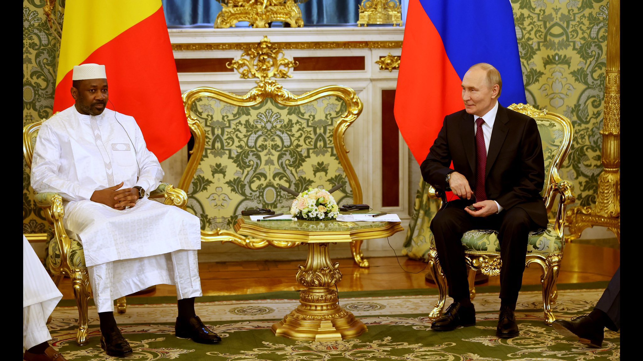 Assimi Goïta en visite officielle