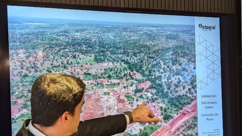 nouveau stade à Bobo-Dioulasso.