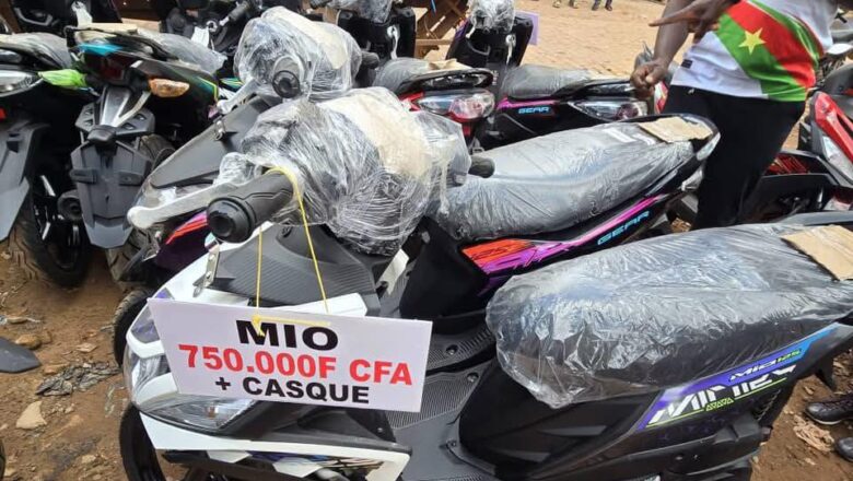 Forte baisse du prix des motos