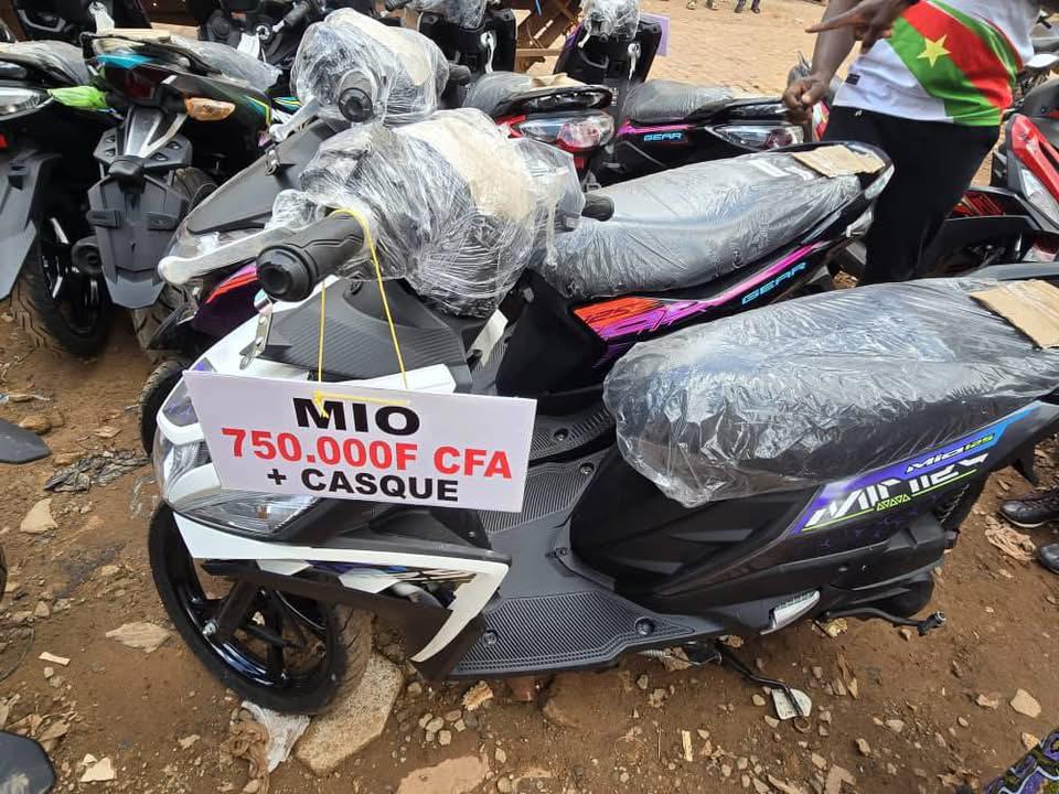 Forte baisse du prix des motos