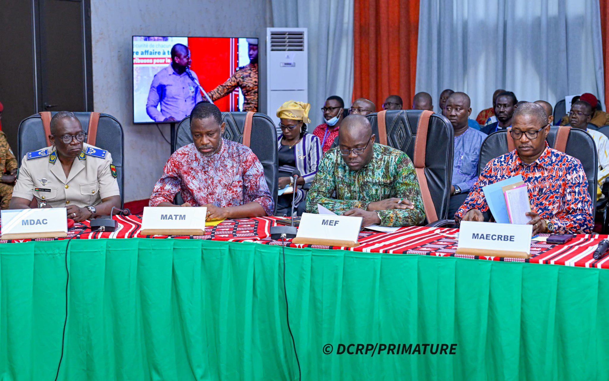 modernisation administration Burkina