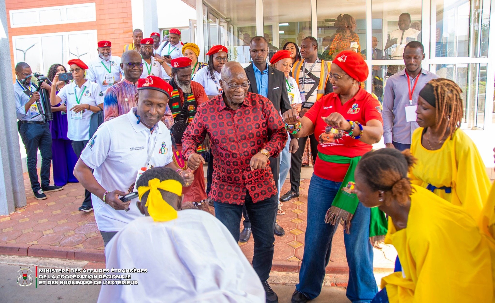 Jacob Zuma au Burkina Faso