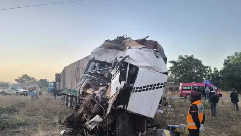 Accident RN1 Burkina