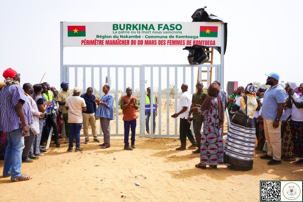 Komtoèga : un périmètre maraîcher de 8 hectares remis aux femmes pour renforcer leur autonomie