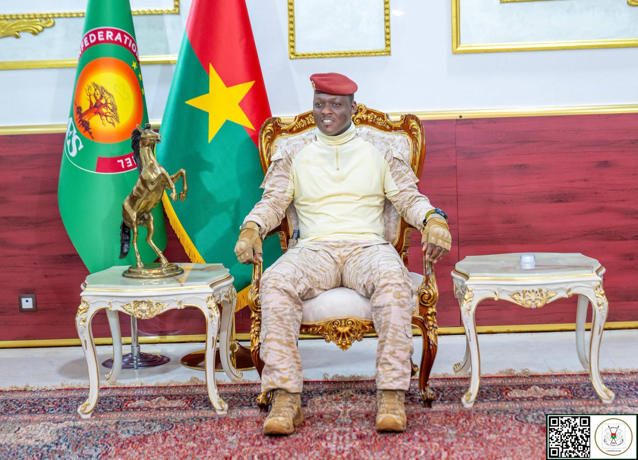 Ibrahim Traoré reçoit l’émissaire de la Mauritanie dans un contexte de renforcement des concertations au Sahel