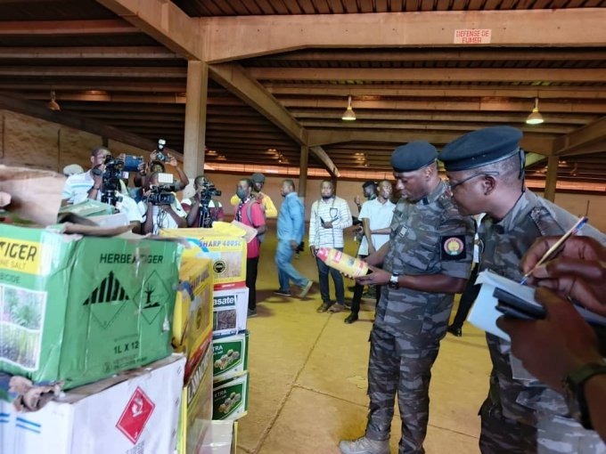 Les Douanes burkinabè saisissent 115 millions de FCFA de produits de contrebande à Ouagadougou