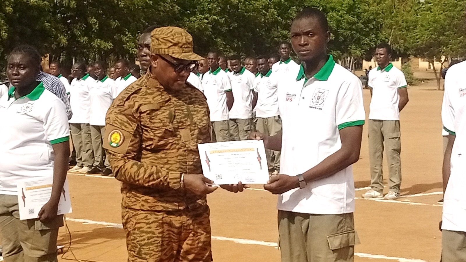 Burkina Faso : 1 888 agents de santé achèvent leur immersion patriotique à Loumbila