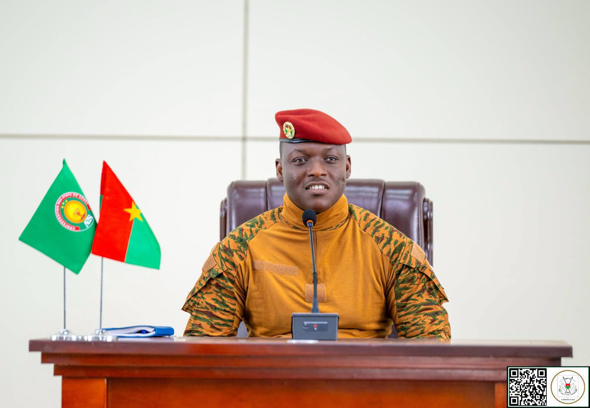Burkina Faso : Ibrahim Traoré aux étudiants, « Rien n’est une fatalité »