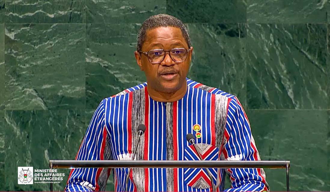 ONU : le Burkina Faso porte la voix de la Confédération des États du Sahel