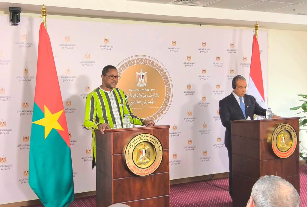 Burkina Faso-Égypte : une coopération renforcée contre le financement du terrorisme