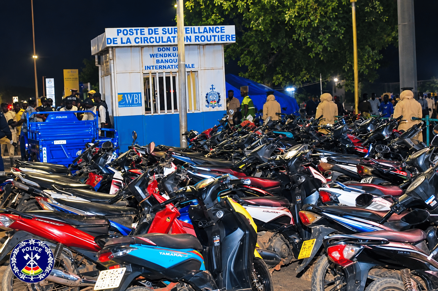 Burkina Faso : près de 400 motos saisies à Ouagadougou pour défaut de casque